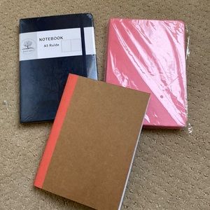 New Three Journal Notebooks